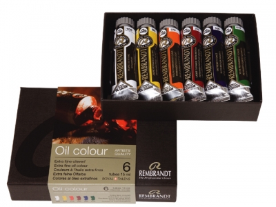 Rembrandt oil colour starter set 01C306